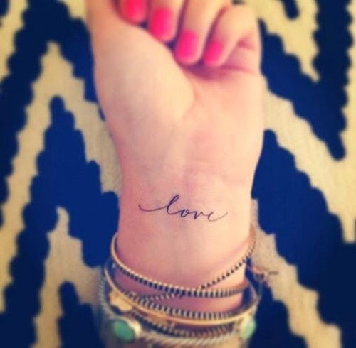 35 Spectacular One Word Tattoo Designs You Will Love To Get Inked