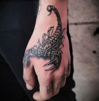 37 Ultimate And Prominent Scorpion Tattoo Ideas And Designs For Hand Psycho Tats