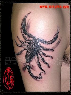 3D Scorpion Tattoo Designs Tattoo Designs