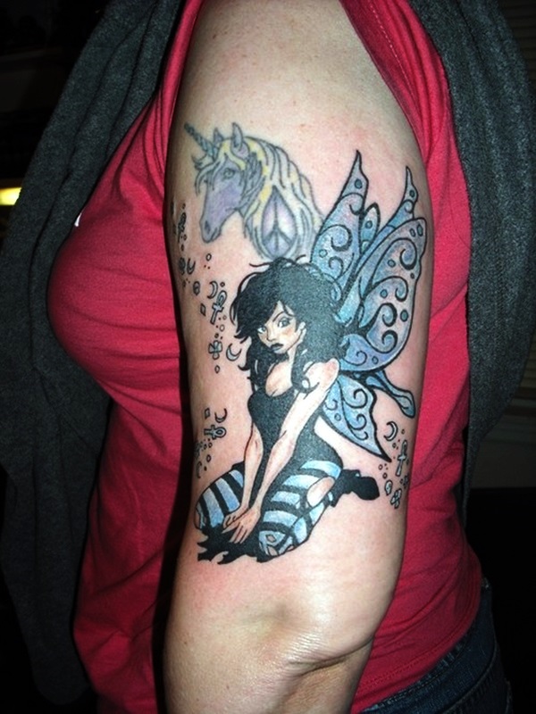 40 Adorable Fairy Tattoo Designs