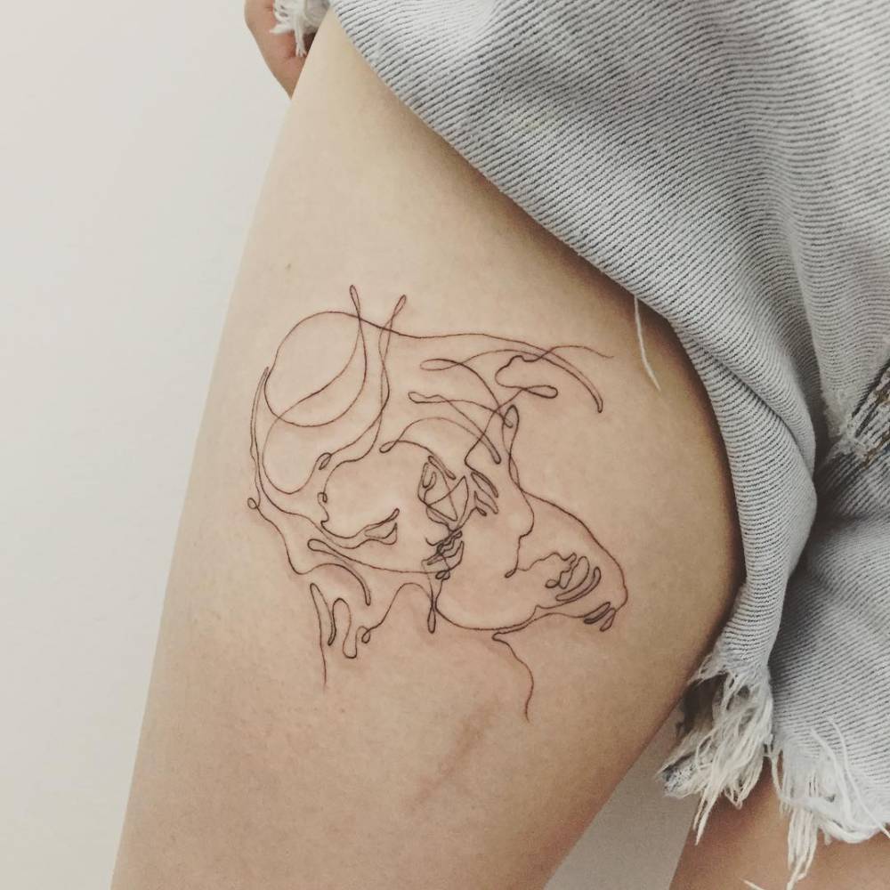 40 Cool Minimalist Tattoos For The Beginners Who Want To Be Inked