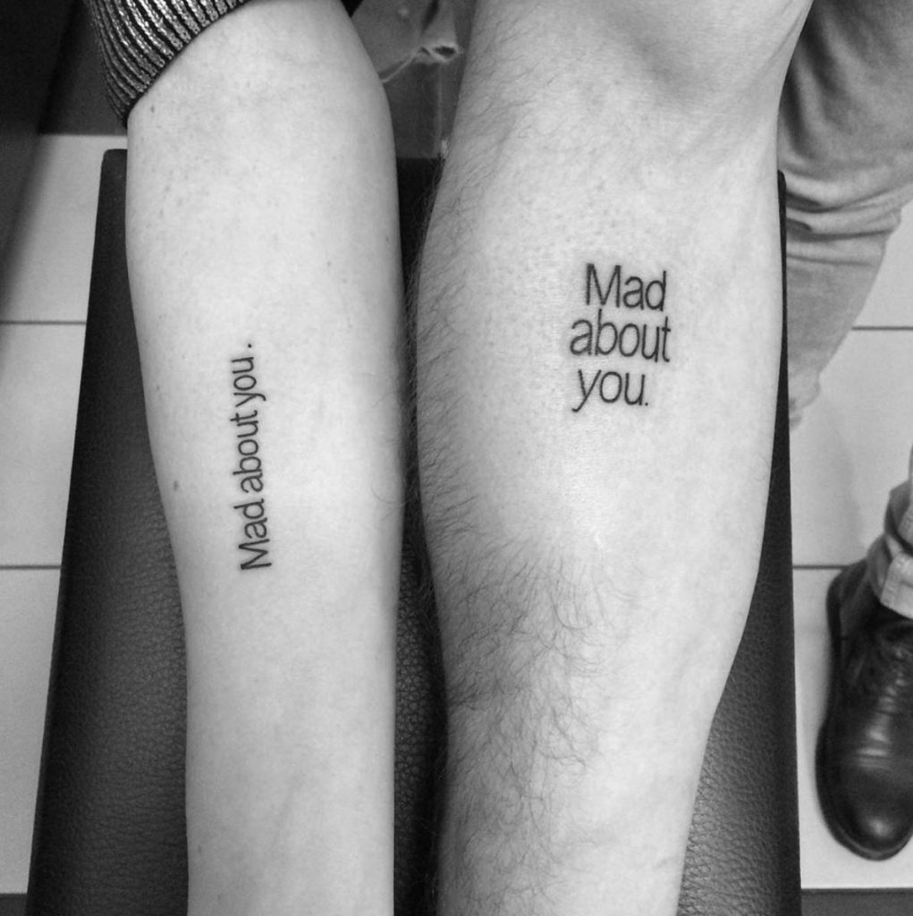 40 Matching Tattoos Every Couple Can Get Behind Tattooblend