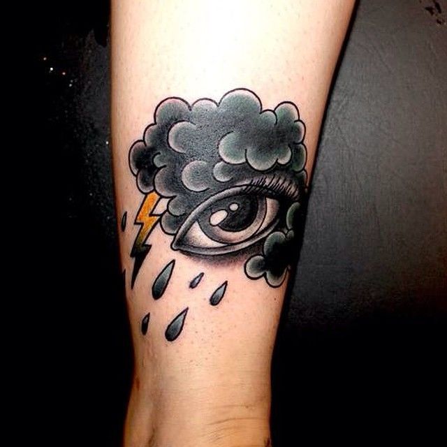 40 Pretty Atmospheric Cloud Tattoo Designs Love Is In The Air