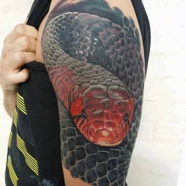 40 Super Realistic 3D Snake Tattoo Designs For Men 2000 Daily