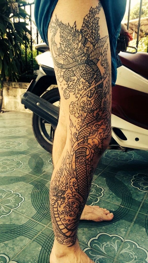 40 Traditional Thai Tattoo Designs Ganesh Tattoo Traditional Thai Tattoo Tattoos