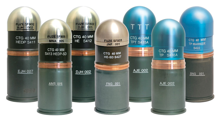 40Mm High Velocity Ammunition1 Global Military Products