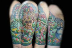 41 Best Candy Tattoo Sleeve Images Candy Tattoo Sleeve Tattoos Tattoos