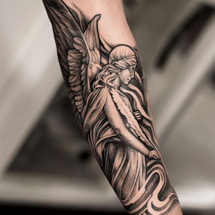 42 Best Het Tattoo Images On Pinterest Angel Angel Sculpture And Angels