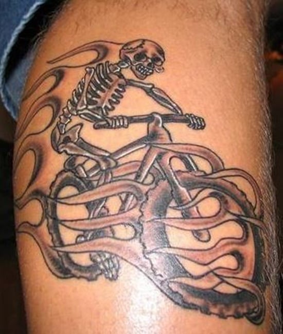 42 Truly Inspiring Bicycle Tattoo Ideas For Those With Riding Passion