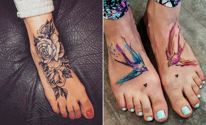 45 Awesome Foot Tattoos For Women Stayglam