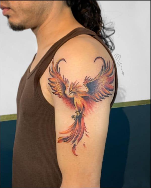 45 Beautiful Phoenix Tattoo Designs And Ideas Tattoosera