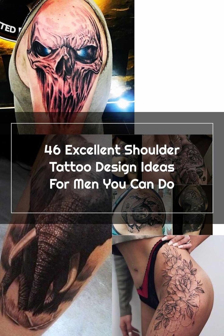 46 Excellent Shoulder Tattoo Design Ideas For Men You Can Do Matchedz