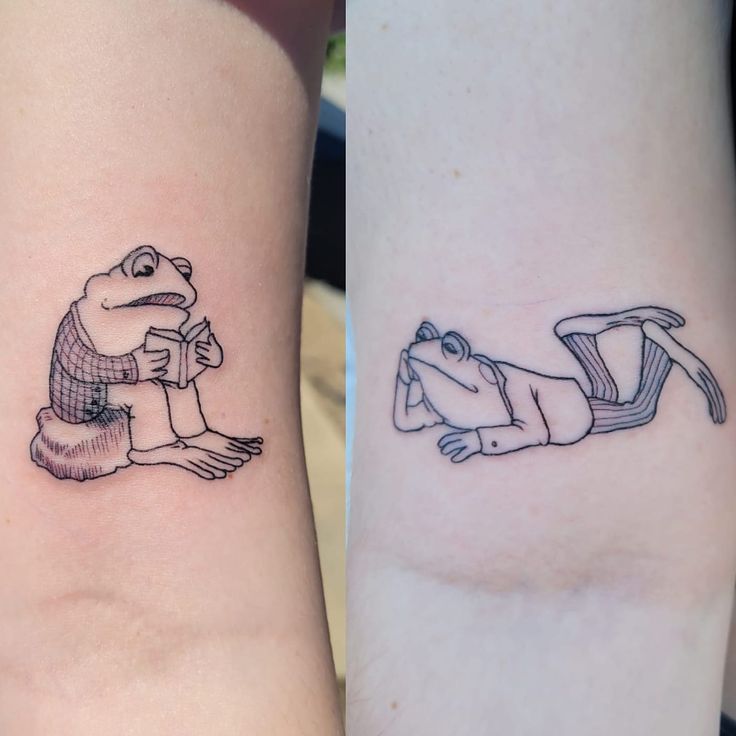 49 Best Frog And Toad Tattoos Images Tattoos Frog Tattoos Frog Toad