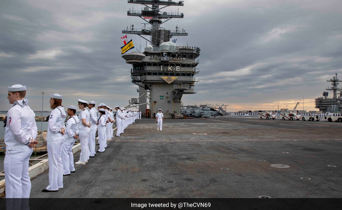 5 Facts About Uss Eisenhower Nuclear Powered Warship Sent To Israel