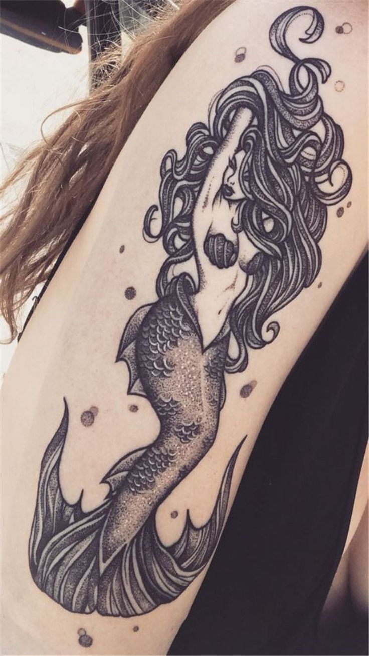 50 Beautiful Mermaid Tattoo Ideas You Need To Try Page 41 Of 50