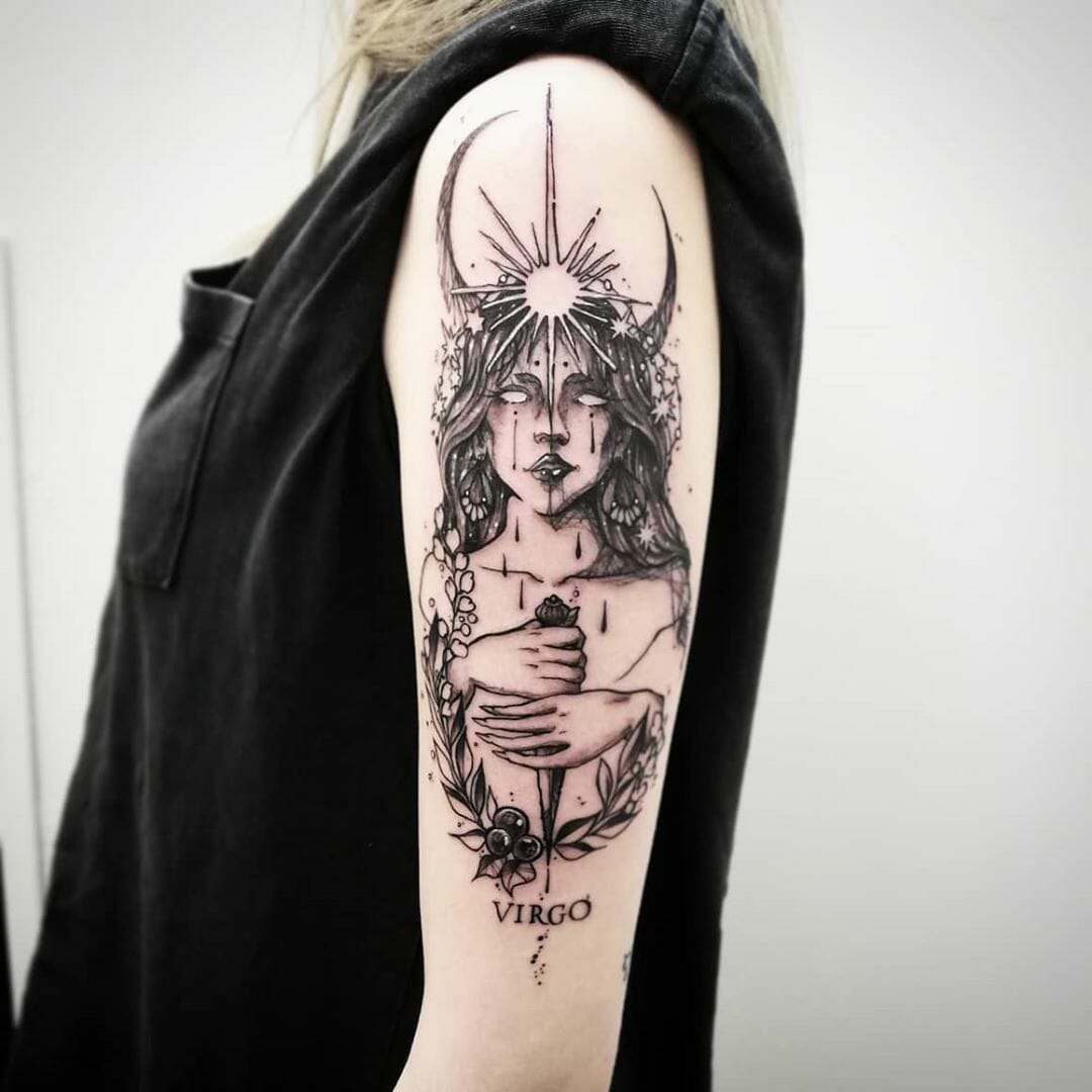 50 Best Virgo Tattoos Designs And Ideas With Meanings