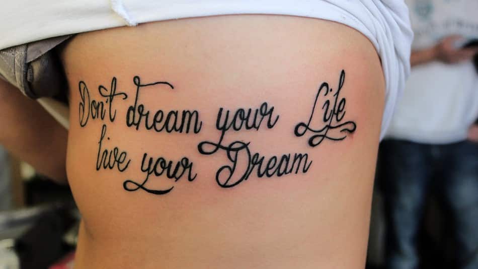 50 Crazily Cool Tattoo Quotes Designbump