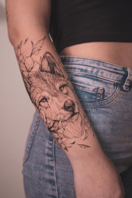 50 Of The Most Beautiful Wolf Tattoo Designs The Internet Has Ever Seen