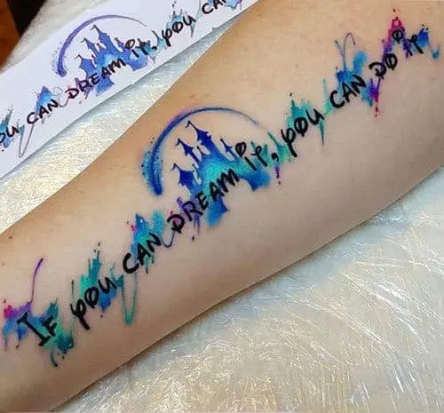 50 Wonderful Walt Disney Tattoo Design Ideas Amp Inspiration Disney Tattoos Inspirational