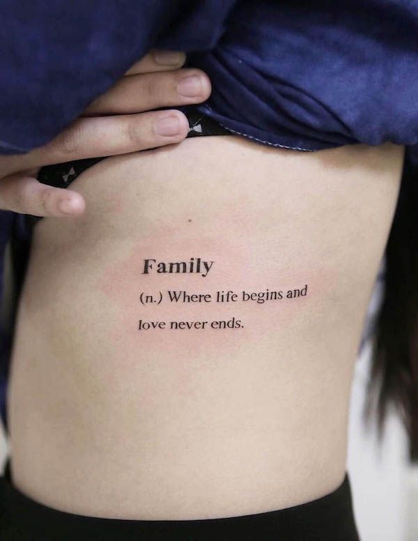 52 Heart Warming Family Tattoos And Meaning Our Mindful Life 2023