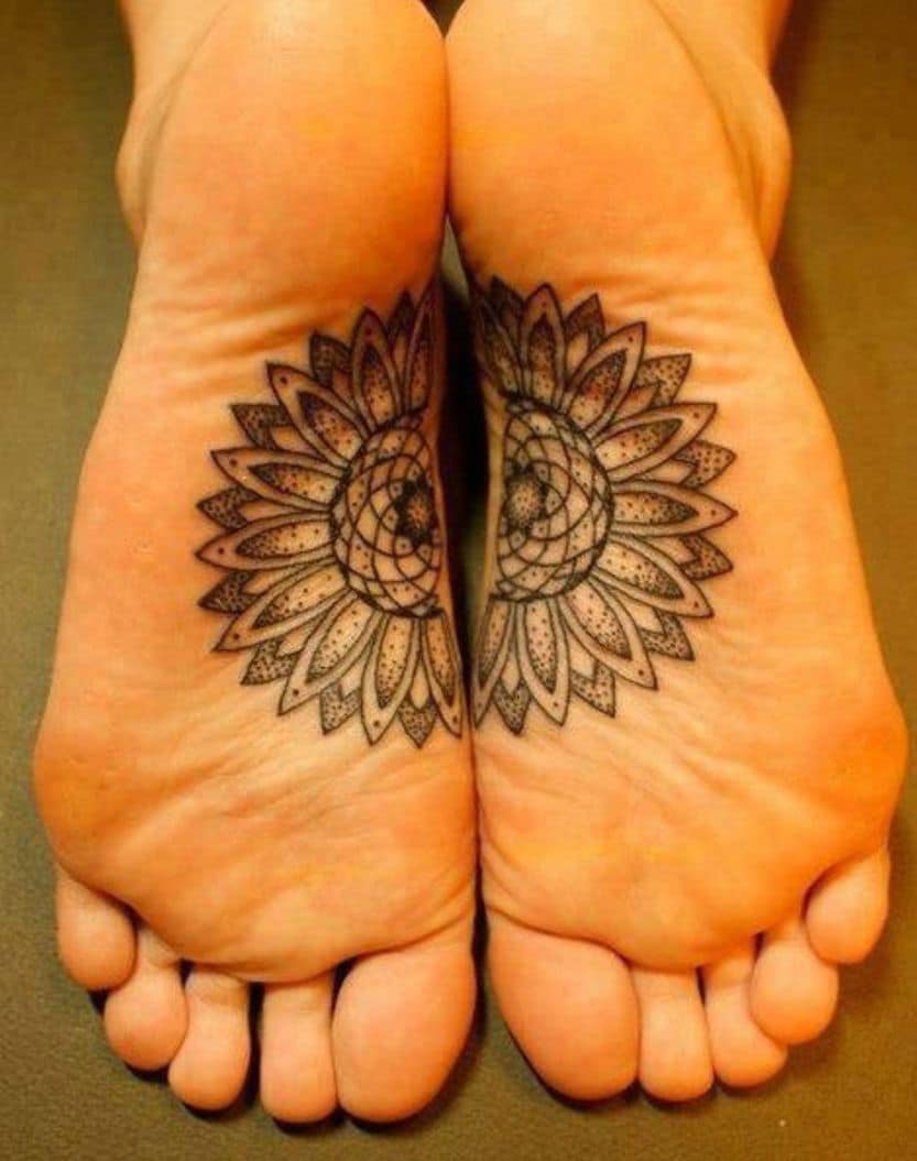 55 Attractive Foot Tattoo Designs