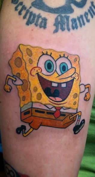 55 Spongebob Tattoos For Spongebob Squarepants Fans Artofit