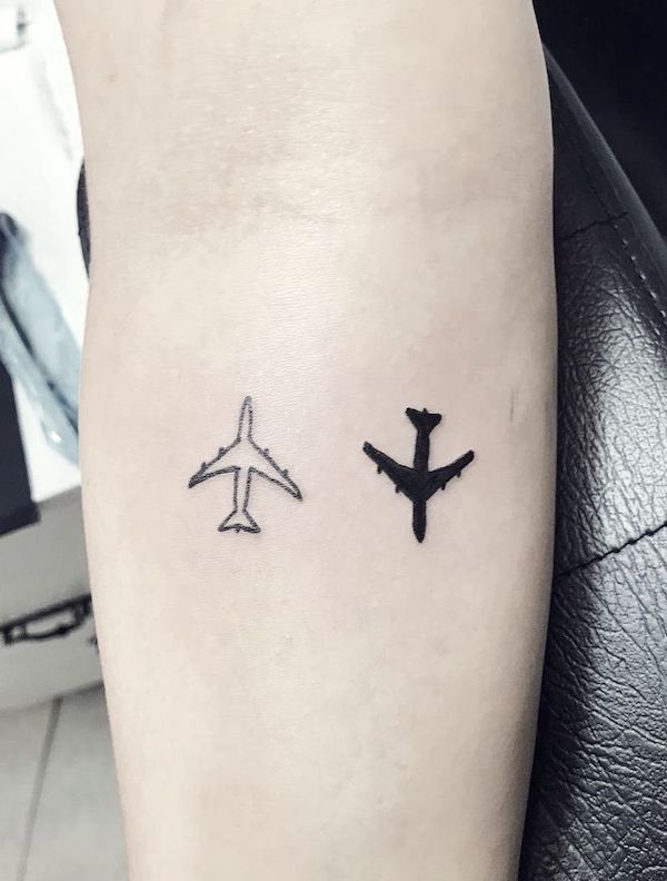 57 Unique Airplane Tattoos With Meaning Our Mindful Life