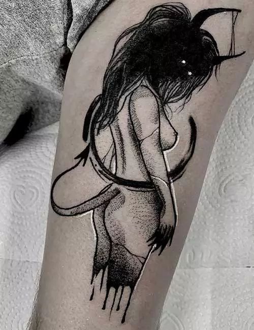 60 Intriguing Demon Tattoo Ideas To Unleash Your Dark Side Tatoveringsid Er Tatoveringer