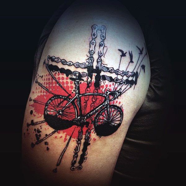 67 Bicycle Tattoo Designs For Men 2023 Inspiration Guide