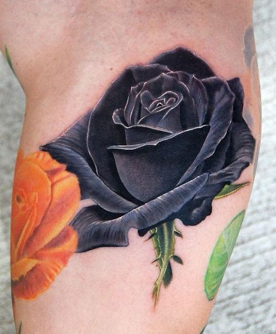 75 Best Cover Up Tattoo Designs And Ideas For Men Women Black Rose