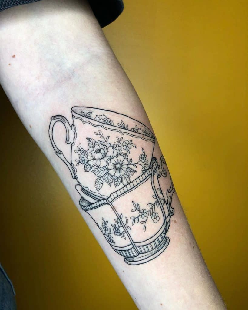 81 Tea Cup Ideas Tea Tattoo Teacup Tattoo Tattoos