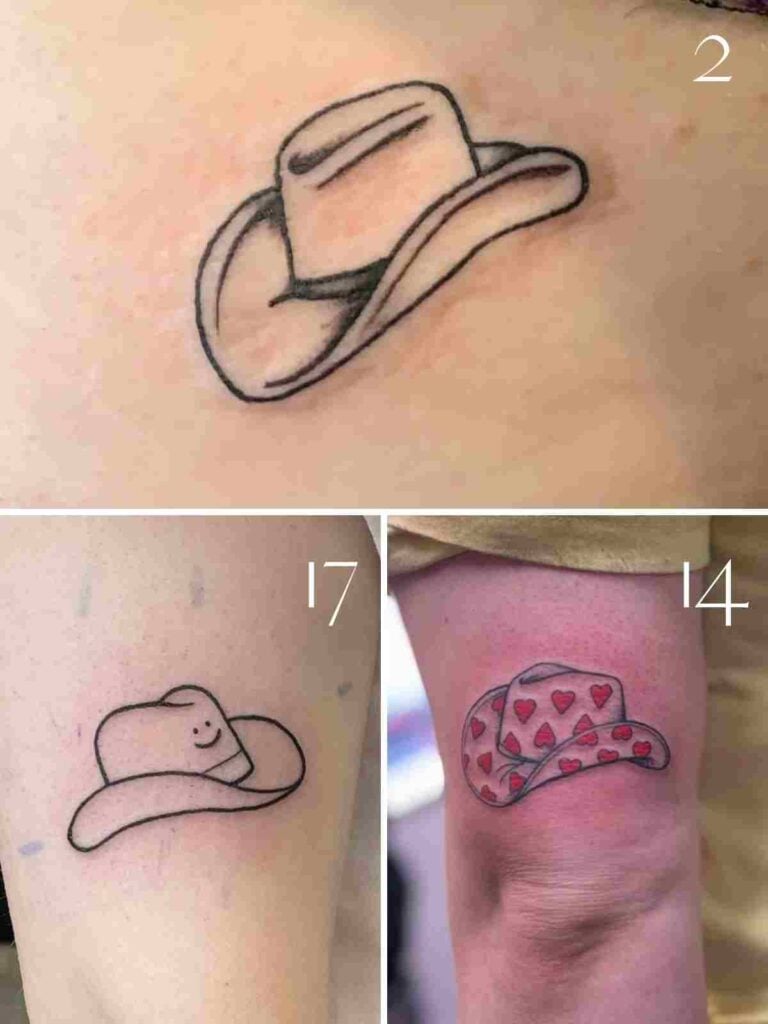 83 Cowboy Hat Tattoo Picture Designs Tattoo Glee