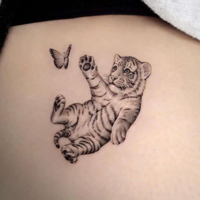 85 Animal Tattoo Ideas That Embrace Simplicity And Realism Bored Panda