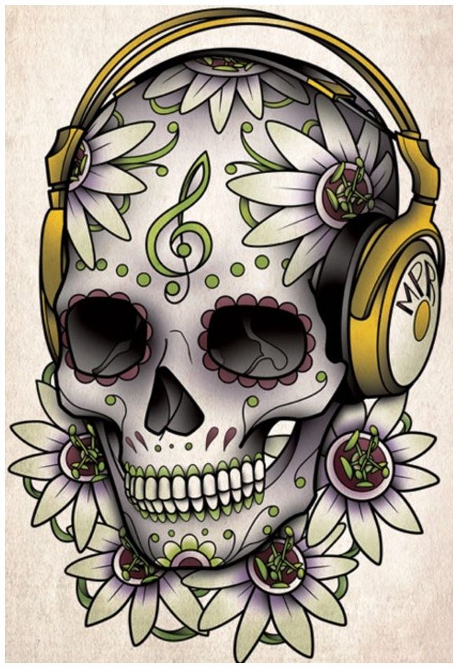 85 Best Sugar Skull Tattoo Designs Meanings 2019