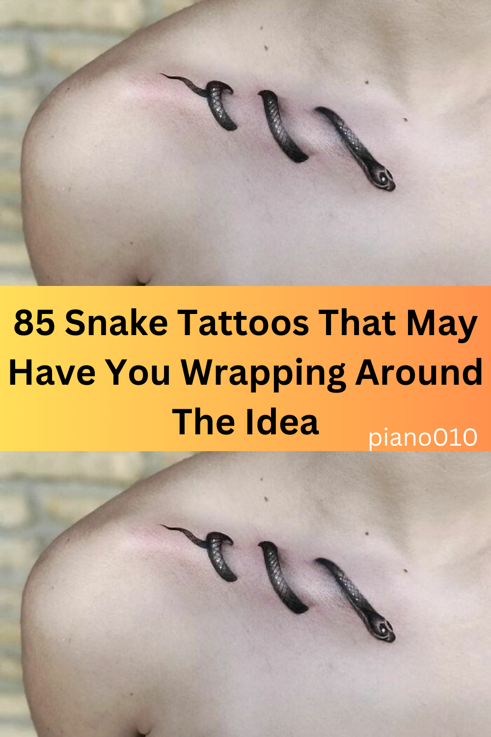 85 Snake Tattoos That May Have You Wrapping Around The Idea Bored Panda