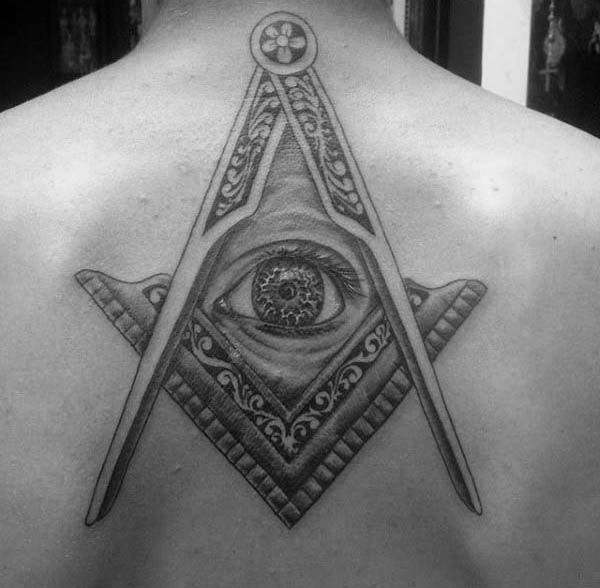 90 Masonic Tattoos For Men Freemasonry Ink Designs