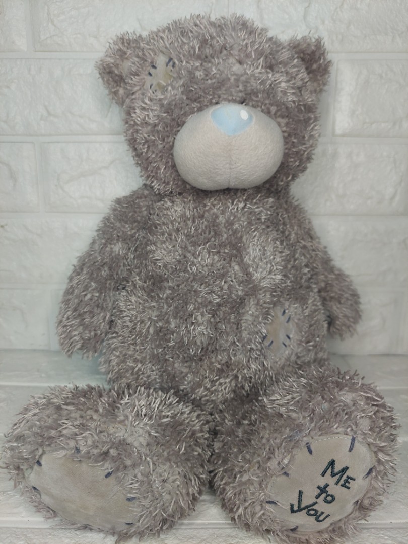 Adorable Me To You Tatty Teddy Bear Gray Organizer X Plush Stufftoy