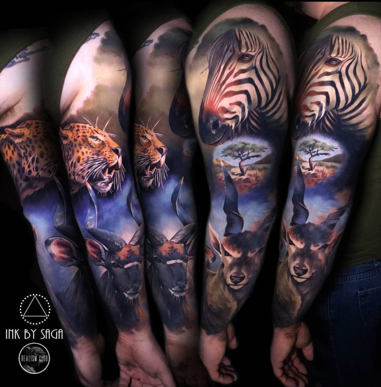 Africa Sleeve