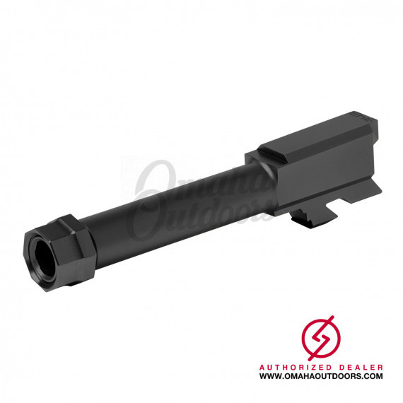 Agency Arms Syndicate Glock 17 Compatible Threaded Barrel Black Dlc