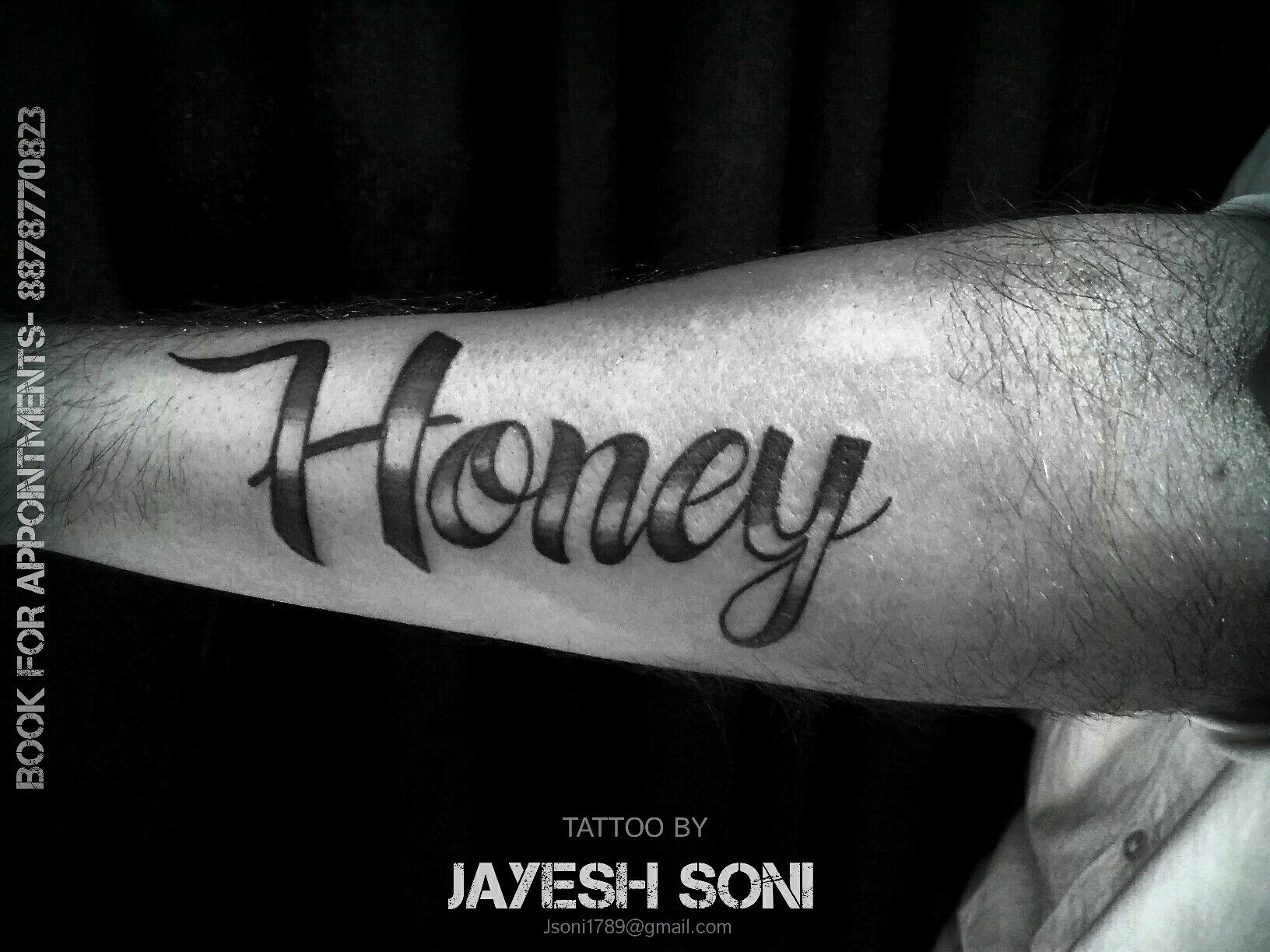 Aggregate 68 Honey Name Tattoo Designs Best In Coedo Com Vn