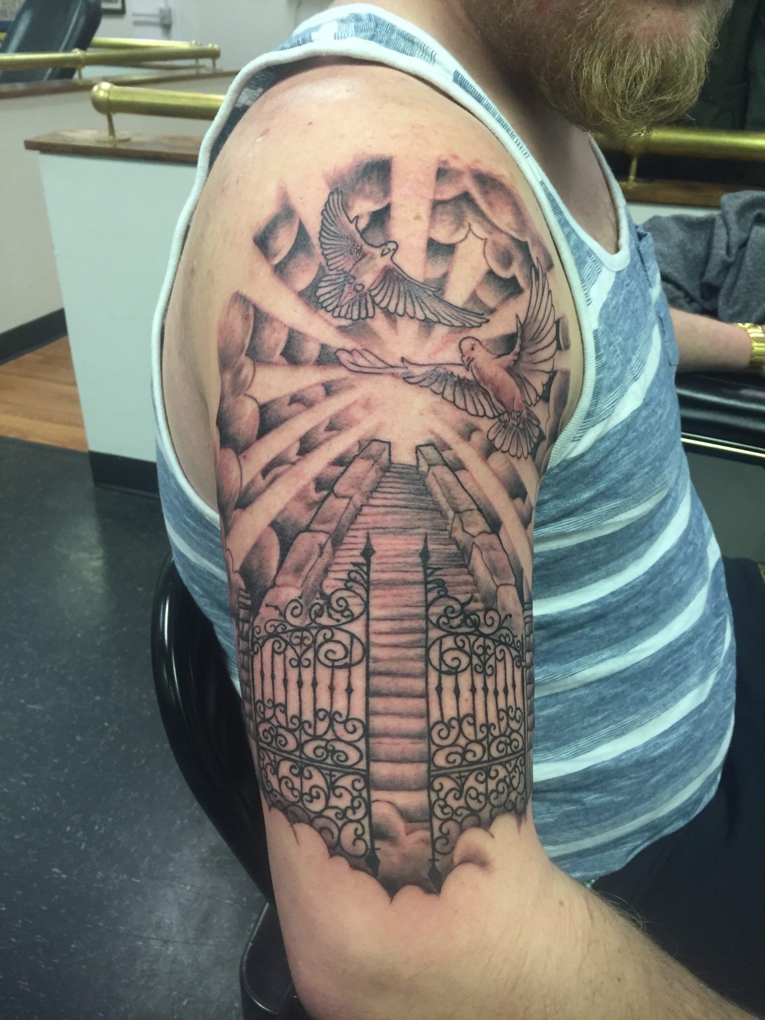 Aggregate 73 Stairway To Heaven Tattoo Stencil In Cdgdbentre