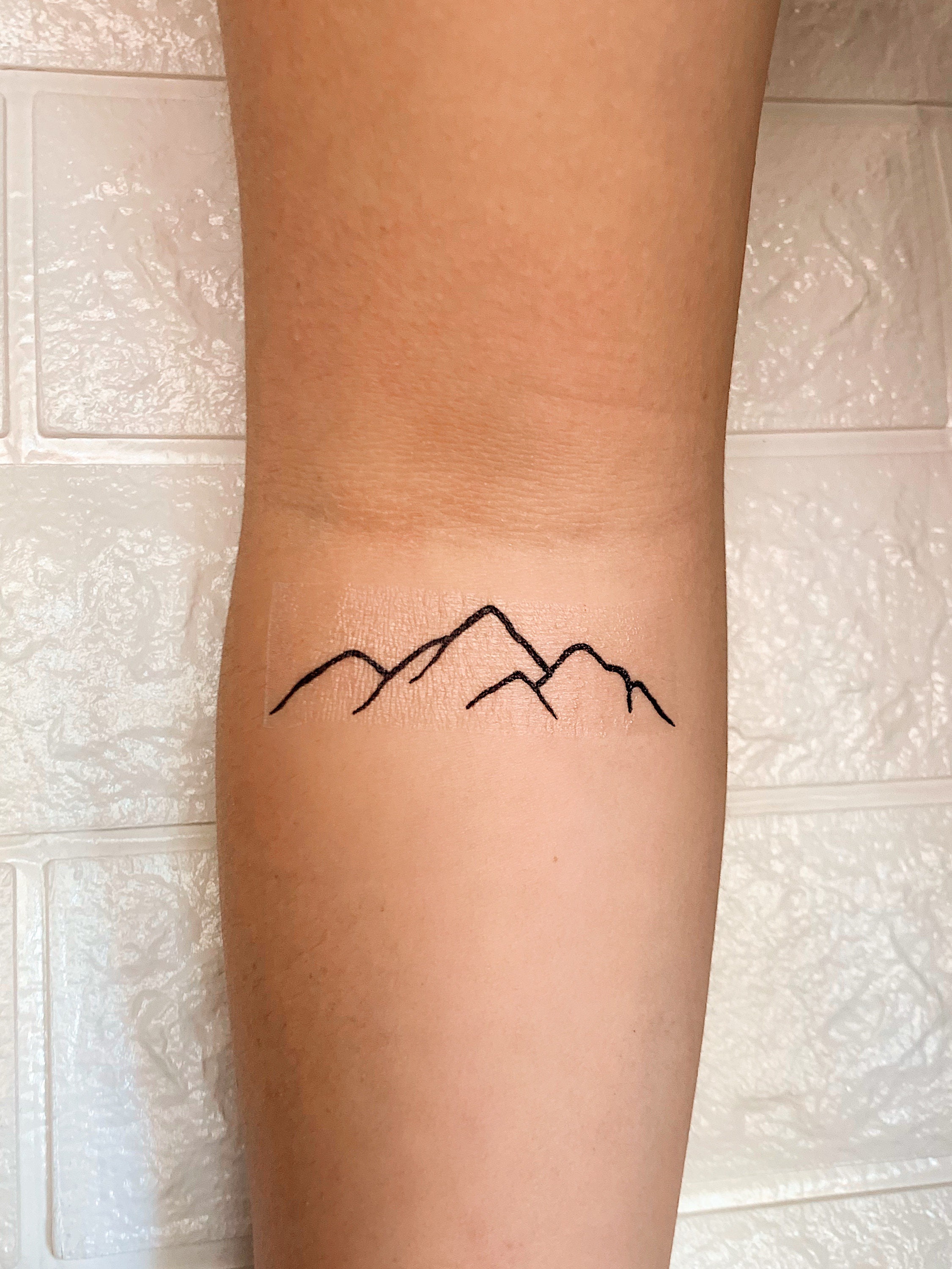 Aggregate 74 Simple Mountain Tattoo Super Hot In Coedo Com Vn