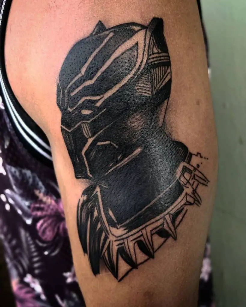 Aggregate 77 Black Panther Tattoos Marvel Best In Cdgdbentre