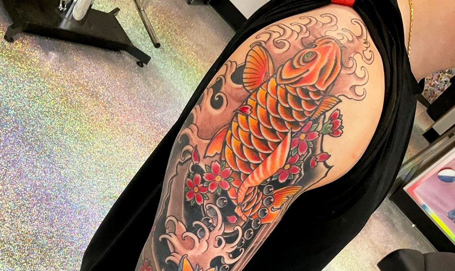 Aggregate More Than 80 Koi Fish Tattoo Meaning Super Hot In Coedo Com Vn