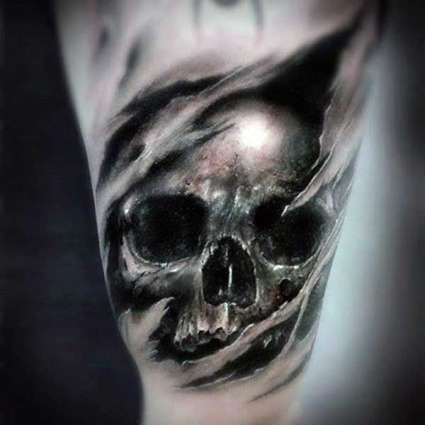 All Tattoo Design 35 Wonderful Torn Skin Tattoo Art Designs