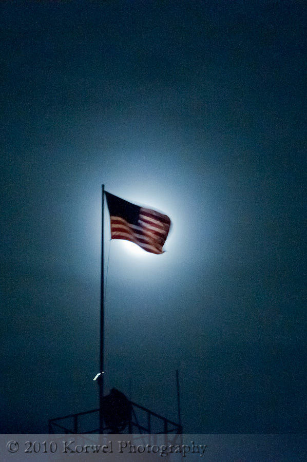 American Flag At Night Wildercountry Photography Politics