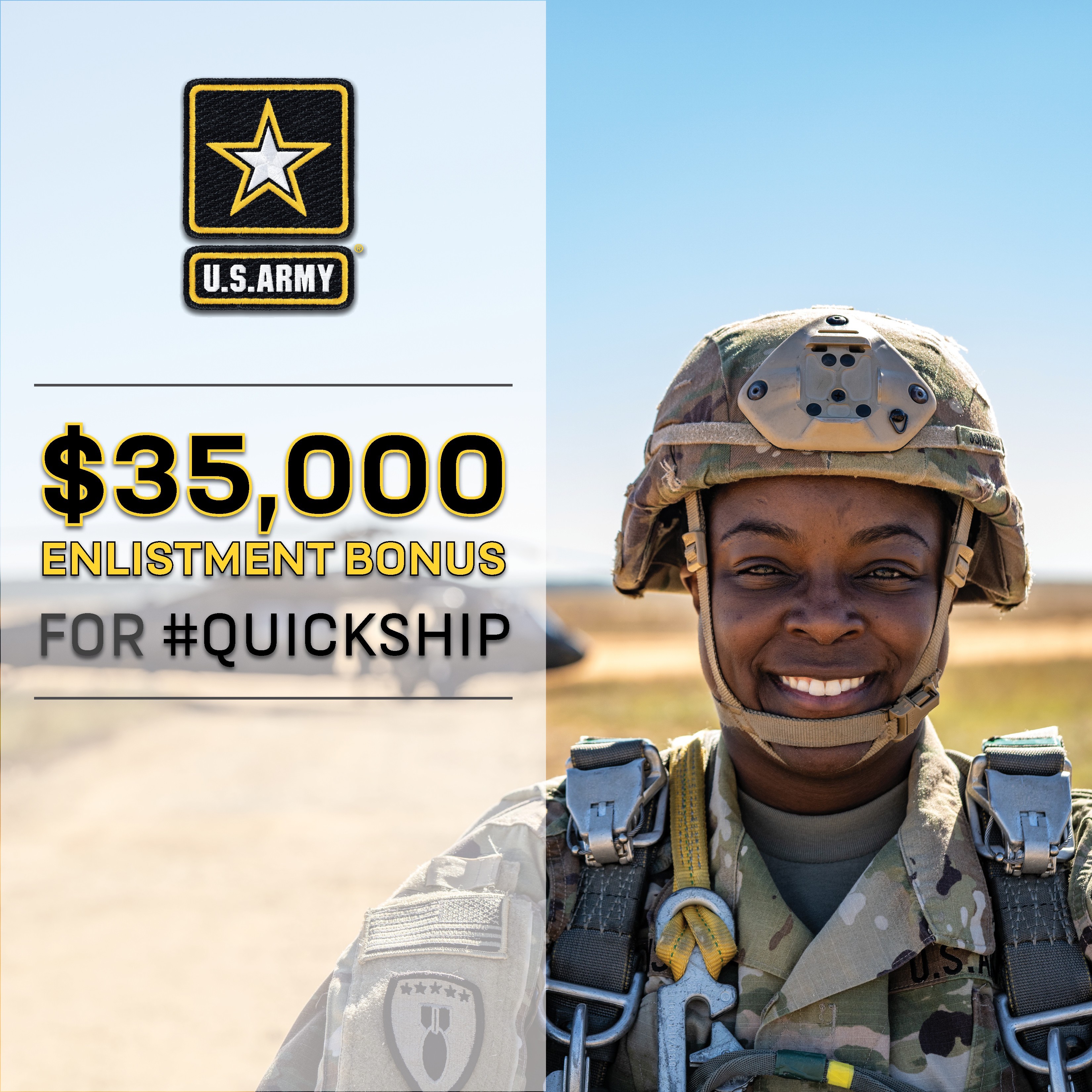 Army Offers 35K For 45 Day Quick Ship And 10K For 2 Year Enlistment