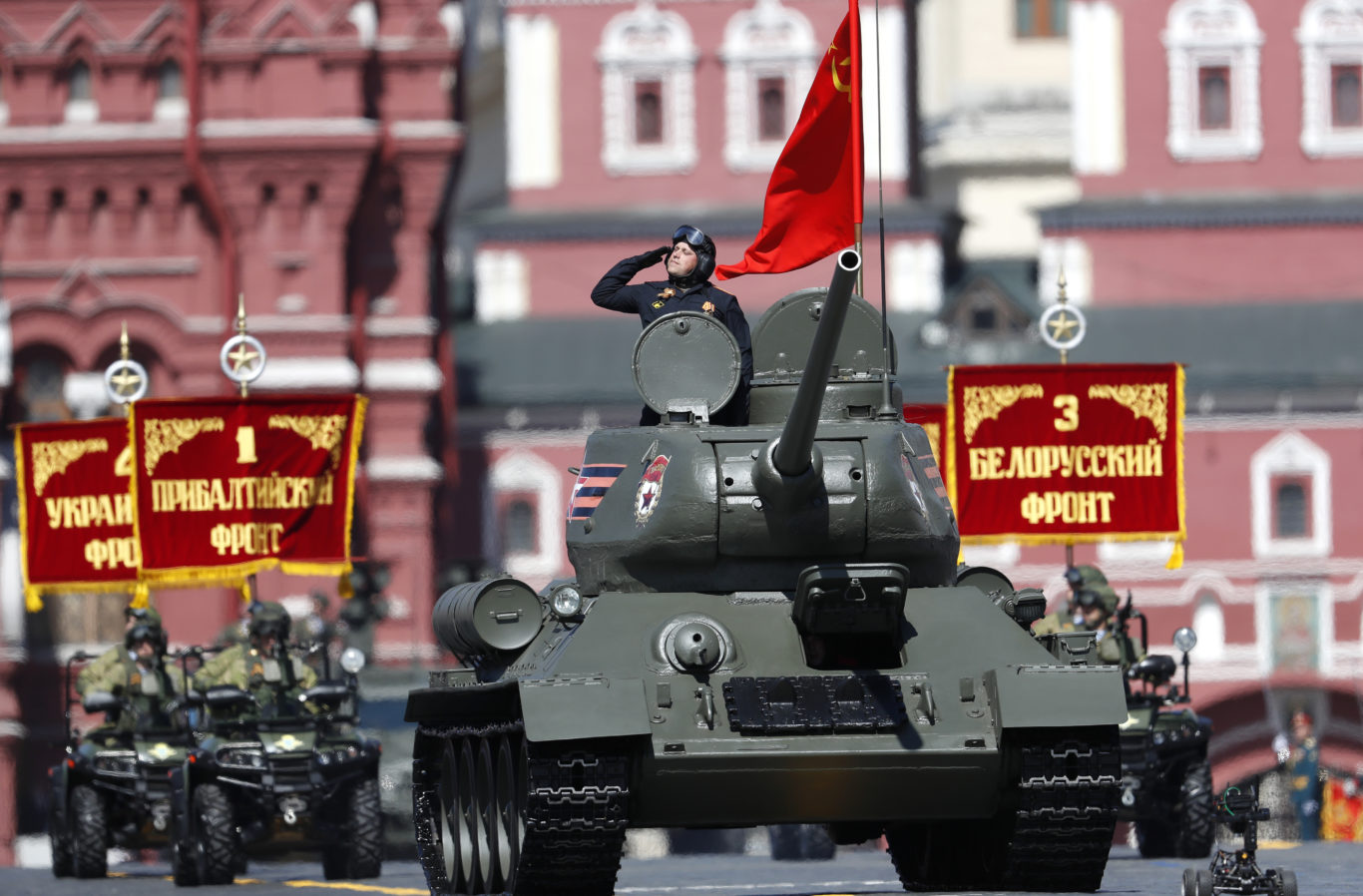 At Russia S Victory Day Parade Vladimir Putin Calls For Alliance The