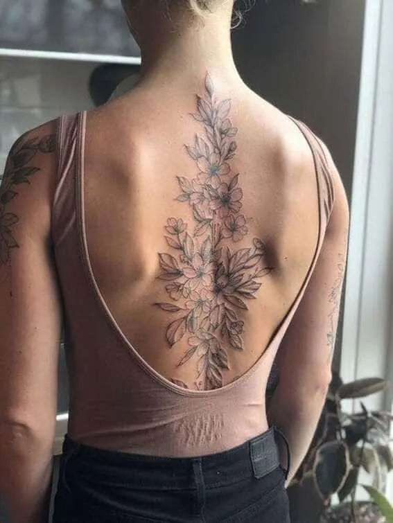 Back Tattoo Beautiful Back Tattoos Feminine Back Tattoos Spine