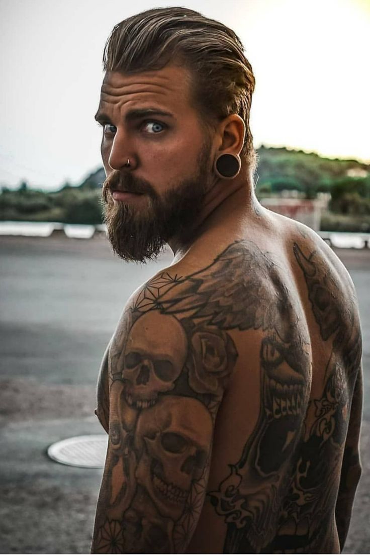 Beard Tatts Beard Styles For Men Bearded Men Beard Tattoo